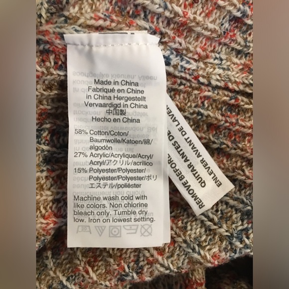 Madewell Shrunken Marled Ribbed Knit Cardigan - Picture 9 of 9